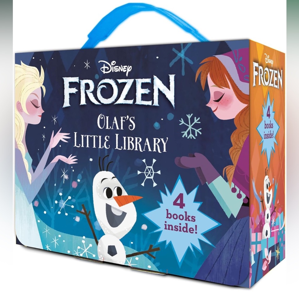 Disney Olaf's Little Library Disney Frozen 4 Board Books Elsa Anna